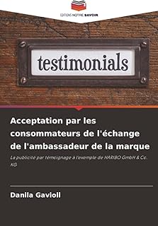 Acceptation par les consommateurs de l